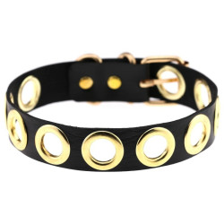 Joy Jewels Collier Cirgoth Noir et Doré